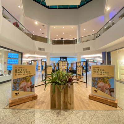 Itajaí Shopping traz exposição gratuita e aberta ao público sobre o Herbário Barbosa Rodrigues