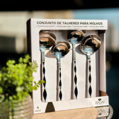 Inverno 2024: campanha do Itajaí Shopping presenteia clientes com conjunto de conchas para servir sopas e molhos