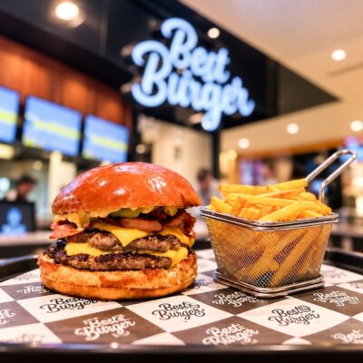 Best Burger & Co. chega ao Itajaí Shopping com receitas artesanais e assinatura do chef Carlos Bertolazzi